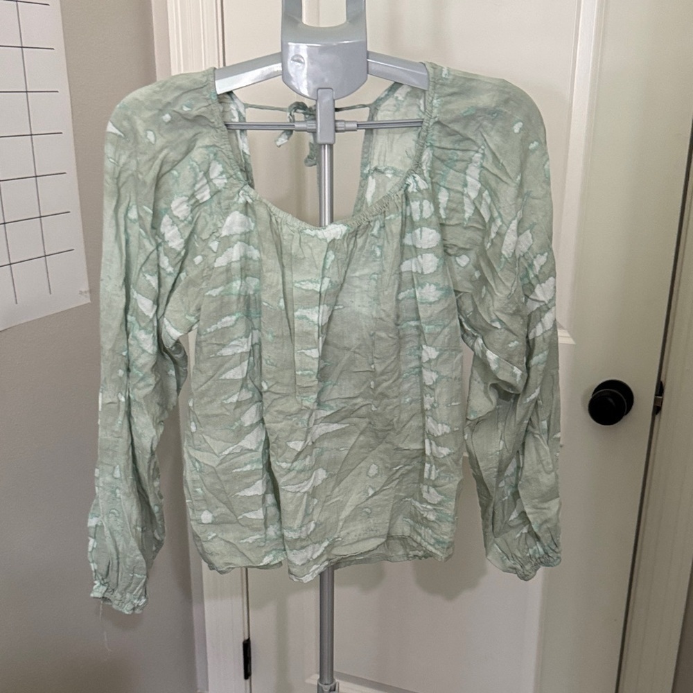 Willow & Root Mint Green Women's Blouse
